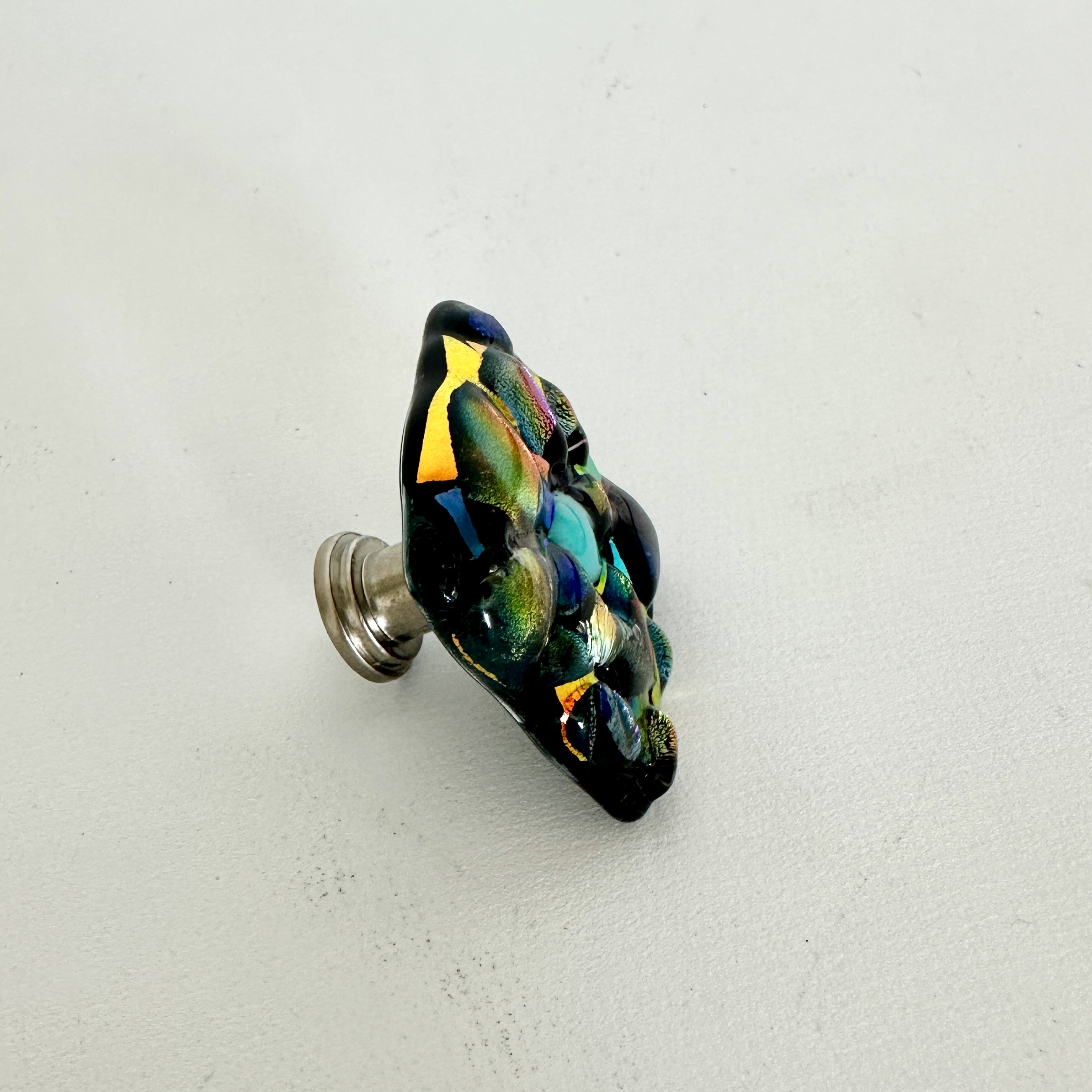 Multi colored Glass Knob - Image 2